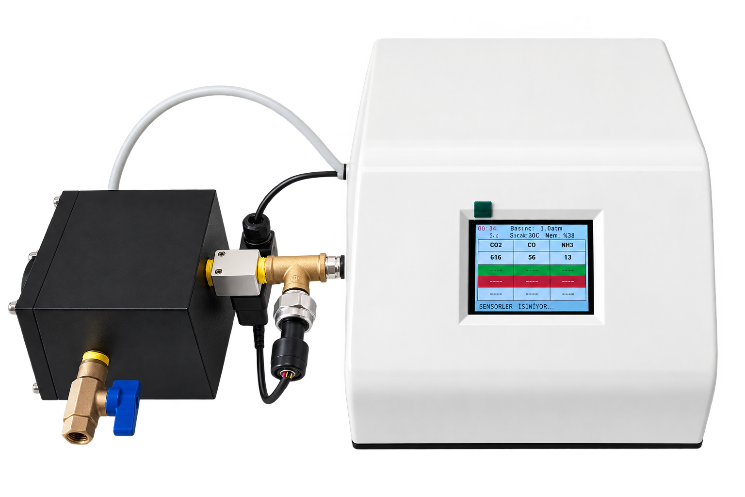 Eraktek Gaz Sensörü Test Cihazı ve Test Odası