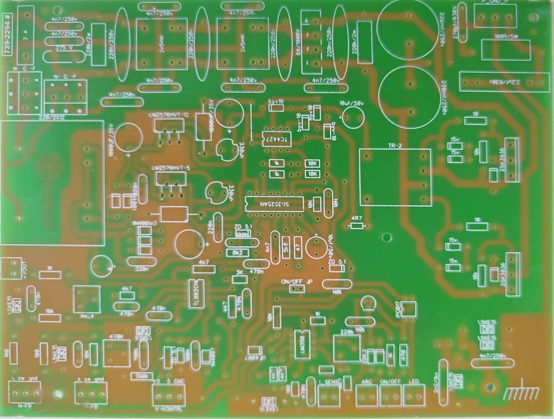 0-40kV DC Kontrol Kartı